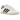 Adidas Samba Jason Dill White Black Patent sneakers i profilvy med glansigt vitt lackläder, svarta ränder och en klassisk brun yttersula i gummi