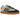 Adidas Samba OG Putty Grey Black sneakers i en vinklad profilvy med grå ovandel, svarta läderdetaljer och klassisk brun gummisula