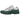 Nike P-6000 Premium Vast Grey Fir sneakers i vinklad profil med grå mesh-ovandel, läderdetaljer och en distinkt mörkgrön Nike Swoosh.