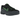 Nike P-6000 PRM Black Green Strike sneakers sedda från sidan med svart ovandel i läder och neongröna accenter på mellansulan