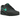 Nike Air Max 90 Black Clear Jade sneakers i sidoprofil, med svart bas, turkosa detaljer och den ikoniska Air-enheten i hälen på vit mellansula