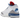Jordan 3 Retro True Blue sneakers i en klassisk vinkel med vit överdel i läder, ikoniska elefantmönstrade detaljer och blå accentfärger
