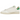 Adidas Stan Smith Sporty And Rich White Green sneakers i profil med vit läderovandel, grön hälkappa och klassiska vita skosnören.