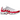 Nike Air Max Plus White University Red Wolf Grey sneakers i sidoprofil med vit meshovandel, grå detaljer och tydlig röd Swoosh på sulan.