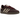 Adidas Samba Maroon Crystal Sand sneakers i sidoprofil med mörkrött läder och bruna gummisulor