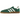 Adidas Handball Spezial Collegiate Green Gum sneakers i sidoprofil med grön ovandel i mocka, vita ränder och en klassisk brun gummisula