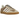 Adidas Gazelle Indoor Earth Strata Magic Beige sneakers i sidoprofil med ovandel i mocka, klassiska vita ränder och en genomskinlig gummisula