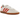 Adidas Samba OG Crystal White Preloved Red sneakers i sidoprofil med vit läderöverdel, röda detaljer och gummisula