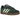 Adidas Samba Mineral Green Crystal Sand sneakers i sidoprofil med grön mockaöverdel, vita läderränder och klassisk gummisula