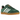 Adidas Gazelle Indoor Collegiate Green Lucid Pink sneakers i sidoprofil med grön mockaöverdel, rosa läderdetaljer och en halvgenomskinlig gummisula