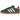 Adidas Gazelle Indoor Collegiate Green Lucid Pink sneakers sidoprofil med grön mockaovandel, rosa skosnören och klassisk gummisula