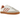 Adidas Samba OG White Wonder Clay Gum sneakers sedd från sidan med vit läderovandel, lerfärgade mockapaneler och klassisk gummisula