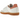 Adidas Samba OG White Wonder Clay Gum sneakers sedd från sidan med vit läderovandel, mocka på tåpartiet och brun gummisula
