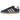 Adidas Gazelle Night Indigo Wonder Taupe sneakers i sidoprofil med blå mockaöverdel och vita detaljer