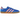 Adidas Gazelle Indoor Blue Semi Pink Spark sneakers i sidoprofil med blå mocka, rosa detaljer och en karakteristisk transparent gummisula
