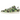 Adidas Stan Smith Bape ABC Camo sneakers i en vinklad vy med grönt kamouflagemönster, gulddetaljer på hälen och klassisk yttersula i gummi