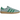 Adidas Bermuda Hazy Green sneakers i profil med grön ovandel i mocka, klassiska tre ränder och brun gummisula för en retrokänsla
