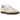 Adidas Samba OG Wonder Quartz sneakers i vinklad vy, med ovandel i ljus mocka, ikoniska ränder och en klassisk brun gummisula