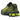 Nike Shox Ride 2 Bright Cactus Denim sneakers i sidoprofil med livliga gröna accenter, denim-ovandel och synliga Shox-dämpningspelare i hälen