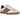 Adidas Gazelle Indoor Aluminum Core Black Green sneakers i sidoprofil med grå ovandel i mocka, svarta ränder och en brun gummisula