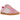 Adidas Hamburg Bliss Pink sneakers i sidoprofil med rosa mockaöverdel, vita detaljer och klassisk gummisula