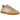 Adidas Gazelle Indoor Magic Beige sneakers i en elegant vinklad profil med ovandel i mocka, klassiska vita ränder och en distinkt yttersula i gummi