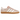 Adidas Gazelle Indoor Sandy Pink sneakers i en sidoprofil med ovandel i mocka, vita detaljer och klassisk gummisula