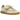 Adidas Handball Spezial Size Exclusive Sand Gum sneakers från sidan med beige mockaöverdel, kontrasterande vita ränder och gummisula