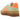 Adidas Gazelle Bold Semi Green Spark sneakers sidoprofil med klar grön mockaöverdel, ikoniska vita ränder och en distinkt platåsula