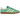 Adidas Gazelle Indoor Semi Court Green sneakers i sidoprofil med grön mockaöverdel, klassiska vita ränder och en transparent gummisula