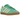 Adidas Gazelle Indoor Semi Court Green sneakers sidoprofil med livfull grön mockaöverdel, vita detaljer och genomskinlig gummisula