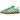 Adidas Gazelle Indoor Semi Court Green sneakers i sidoprofil med grön mockaöverdel, klassiska vita tre ränder och gummisula