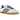 Adidas Samba Nylon Wales Bonner Wonder Clay Royal sneakers i vinklad vy med röd nylonöverdel, mocka och bruna gummisulor