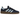 Adidas Handball Spezial Navy Gum GS sneakers sedda från sidan med mörkblå ovandel i mocka, vita 3-Stripes och en karaktäristisk brun gummisula