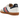 Adidas Samba OG Sporty & Rich USA sneakers i snygg sidoprofil med vit läderovandel, röda ränder och en klassisk brun gummisula