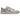 Nike Dunk Low Silver Swoosh sneakers i en klassisk vinklad profilvy med metallic silver-swoosh, vit läderovandel och vit sula