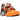 Nike Air Max Plus Homecoming Safety Orange sneakers i vinklad profil med orange gradient-ovandel, ikonisk TN-logo på häl och svart gummisula