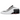 Nike Shox MR4 Mule Martine Rose Metallic Platinum Varsity Red sneakers i sidoprofil med skimrande ovandel i metalliskt platina och röd Shox-sula
