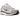 Nike P-6000 Silver Burgundy Plum Chalk sneakers i sidovy med silverfärgad meshovandel, vinröda detaljer och vit mellansula