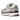 Nike P-6000 Silver Burgundy Plum Chalk sneakers i sidoprofil med ovandel i silverfärgad mesh, detaljer i vinrött och distinkta horisontella ränder.