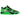 Jordan CJ1 T-Rexx Travis Scott Green Spark sneakers i vinkelvisning med grön ovandel, mocka och karaktäristiska skosnören