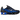 Nike Shox TL Game Royal Black sneakers i sidoprofil, med blå mesh, svarta detaljer och de ikoniska stötdämpande Shox-pelarna i en svart sula.