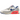 Nike Air Max 90 Ultramarine sneakers i sidoprofil med vit mesh-ovanläder, blå detaljer, röd swoosh och synlig Air-enhet i sulan