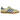 Adidas Gazelle Indoor Powder Yellow Royal Blue sneakers i sidoprofil med gul ovandel, blå detaljer och klassisk yttersula i naturgummi