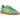Adidas Handball Spezial Energy Green Pure Sulfur sneakers i sidoprofil med grön mockaöverdel, gula lädetaljer och klassisk gummisula