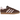Adidas Gazelle Auburn Clear Pink sneakers i sidoprofil med mocka i brunt och ljusrosa samt vit gummisula