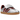 Adidas Samba LT Silver Metallic Ruby Gum sneakers i vinkelvisning med ovandel i metalliskt silver och klassisk gummisula