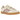 Adidas Gazelle Indoor Floral Embroidery Stripes sneakers i sidoprofil, med detaljerade blomsterbroderade ränder och en klassisk brun gummisula.