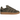 Adidas Campus 00s Cordura Olive Strata sneakers i en sidoprofil med olivgrön ovandel i textil, vita skosnören och gummisula