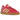 Adidas Handball Spezial Lucid Pink Almost Yellow sneakers i sidoprofil med rosa ovandel, gula ränder, tåhätta i mocka och en mörk gummisula.